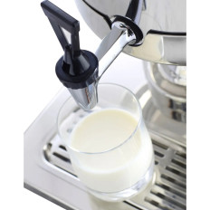 Dispenser Dispenser di latte e bevande in acciaio 10.5L - Hendi 425343