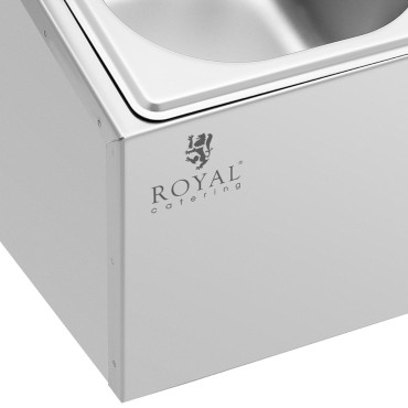 Dining stores display 6 x GN 1/6 + containers with lids