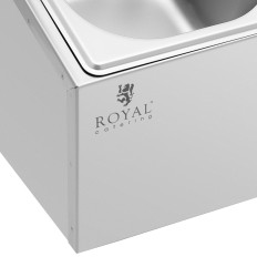 Spisestueholder 8 x GN 1/6 + containere med låg