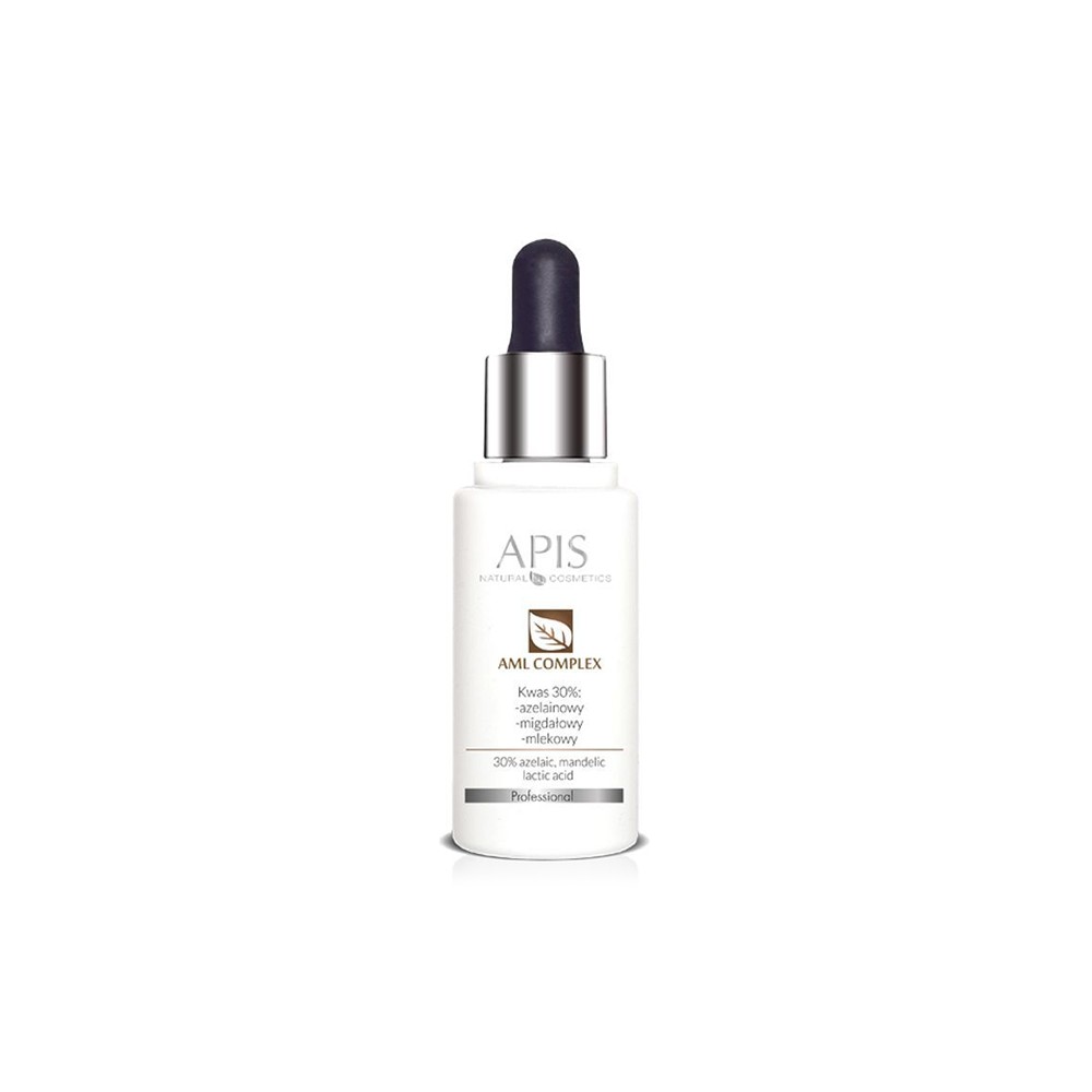 Apis amlcomplex acide 30 % 30 ml (azélaïque, mandélique, lactique) — vue de face