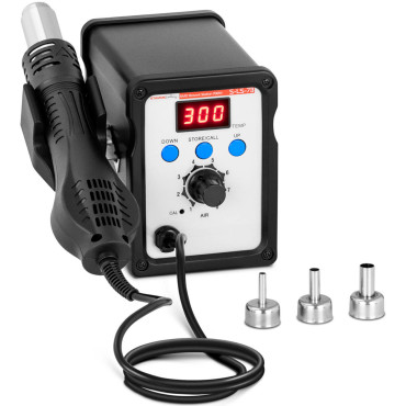 Spajkalna postaja Digitalna z vročo zračno bučko SMD LED 100-500C 700 W