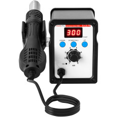 Pájecí stanice Digitální s horkou vzduchovou baňkou SMD LED 100-500C 700 W