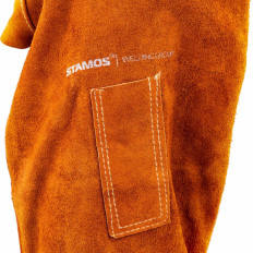 Maniche saldanti in pelle protettiva 70/57 x 16/26 cm