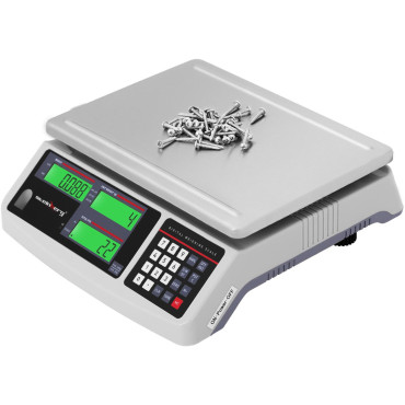 Obchodný obchod LCD 30,5 x 22 cm 30 kg / 1 g