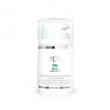 Apis Dermasoft Gel Lenitivo Intensivo 50ml per Pelle Sensibile Post-Trattamenti — vista frontale