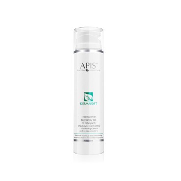 Apis Dermasoft Gel Intensamente Lenitivo Dopo Trattamenti Irritanti per la Pelle 200ml — vista frontale
