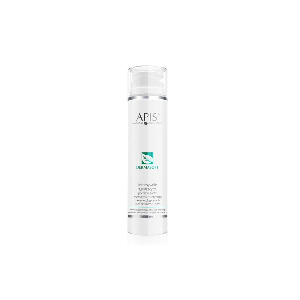 Apis Dermasoft Gel Intensamente Lenitivo Dopo Trattamenti Irritanti per la Pelle 200ml — vista frontale