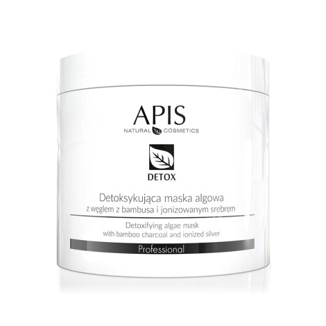 Apis detoxikačná algová maska s bambusovým uhlím a ionizovaným striebrom 250 g — pohľad spredu