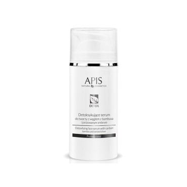 Apis méregtelenítő arcszérum bambusz szénnel és ionizált ezüsttel 100ml — elölnézet