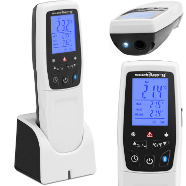Matstermometer för icke-kontaktmat och med HACCP -40-300C-proben