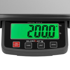 Poštovní stupnice pro balíčky písmen 35,5 x 40,5 200 kg / 0,1 kg