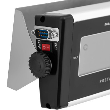 Poštna lestvica za pakete pisem z zunanjim LCD 35,5 x 40,5 60 kg / 0,02 kg