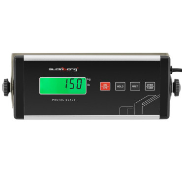 Postvekt for pakker med bokstaver med ekstern LCD 31,5 x 32,5 150 kg / 0,05 kg