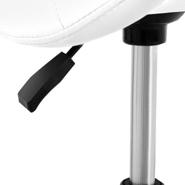 Gabinete Cosmético de Banquetes em Rodas Frankfurt até 150 kg branco