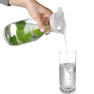 En kanna med en drinkkarafe med lock och 1 liter dispenser - Hendi 425763 En kanna med en drinkkarafe med lock och 1 liter dispenser - Hendi 425763