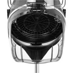 Helm kapperskappers op wielen 1100 in zwart