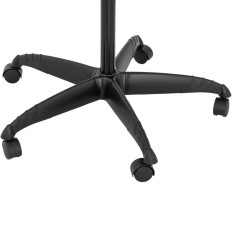 Helm kapperskappers op wielen 1100 in zwart