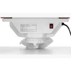 Desk Cosmetic manicure table with dust absorber and cabinets on wheels 120x50x80 cm white