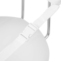 Sedia per parrucchieri per bambini Physa Coventry Bianco Bianco