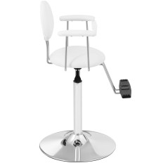 Sedia per parrucchieri per bambini Physa Coventry Bianco Bianco