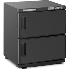 Handdoekverwarmer met UV 32 L 450 sterilisatie in zwart