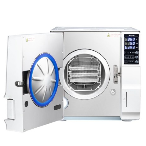 Woson autoclave new tanco 12l type d with printer class b - medical — front view