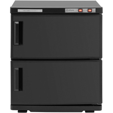 Aquecedor de toalhas com esterilização UV 32 l 450 em preto