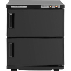 Aquecedor de toalhas com esterilização UV 32 l 450 em preto