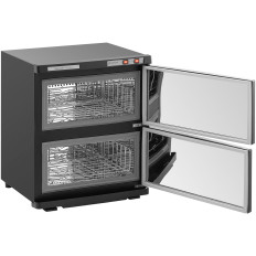 Grelnik brisače z UV 32 L 450 sterilizacijo v črni barvi