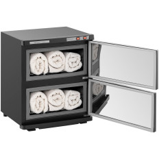 Ohrievač uterákov s UV 32 L 450 Sterilizácia v čiernej farbe
