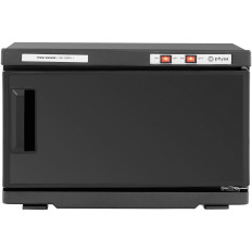 Handdoekverwarmer met UV 16 L 230 sterilisatie in zwart