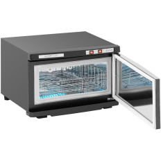 Ohrievač uterákov s UV 16 L 230 sterilizácia v čiernej farbe