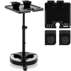 Coiffeur de support Réglable 400 x 400 mm + 2 bols