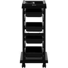 Kinderwagen Friseur zum Anhaften Färbung 4 Schubladen Regal 410 x 315 mm