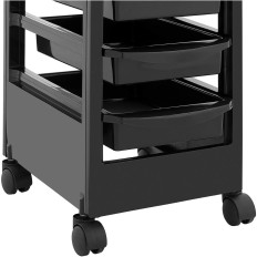 Kadernícka rukoväť s držiakom pre sušičku 5 zásuvková polica 495 x 284 mm