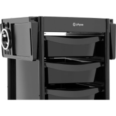 Friseurgriff mit Griff am Trockner 6 Schubladen Regal 420 x 390 mm