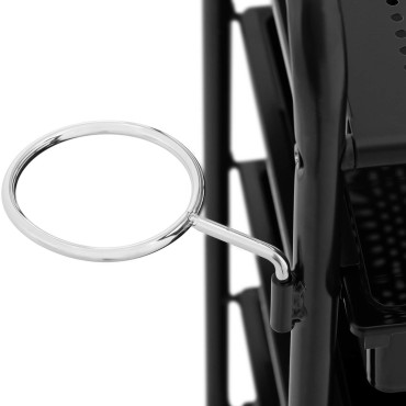 Friseur-Helferwagen mit Halter für Trockner 5 Schubladen Regal 330 x 320 mm
