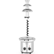 Chocolate fountain for chocolate fondue steel 170W - Hendi 274101