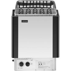 Elektromos szauna kemence beépített vezérléssel 8-12 m3 - 110 ° C 400 V 8 kW Silver-Black