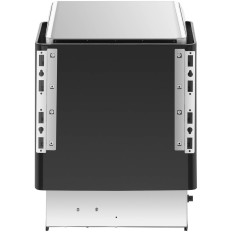 Four de sauna électrique avec contrôle intégré 8-12 m3 à 110c 400 V 8 kW argent-noir