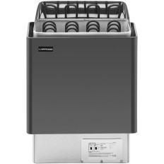 Elektriline sauna ahju 5-9 m3 kuni 110c 400 V 6 kW must ja hõbe