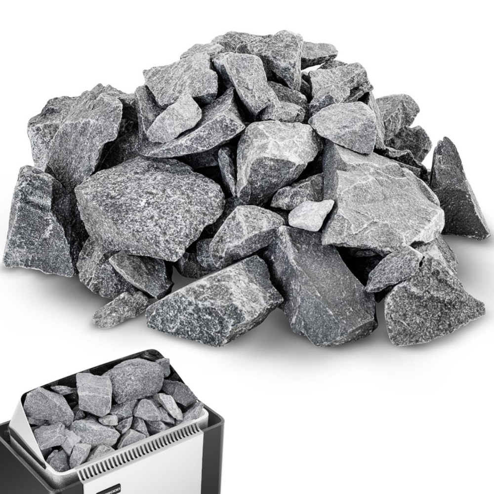 Piedras de calefacción para un horno de sauna de 20 kg Piedras de calefacción para un horno de sauna de 20 kg