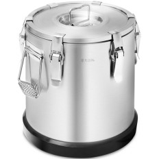 Conteneur de restauration thermique thermos pour le transport de l'acier alimentaire 15 l