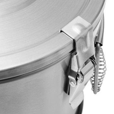 Conteneur de restauration thermique thermos pour le transport de l'acier alimentaire 15 l