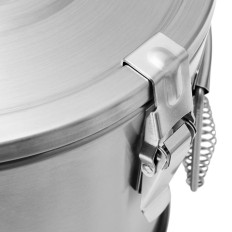 Thermos termikus étkezési tartály élelmiszerek acél szállítása 15 l