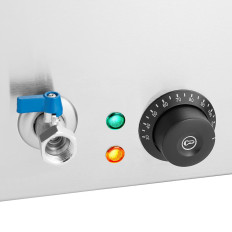Macaroner Matrag toiduvalmistamiseks pasta koos kraanidega 6 korvid 3 x 6,5 l 3000 w