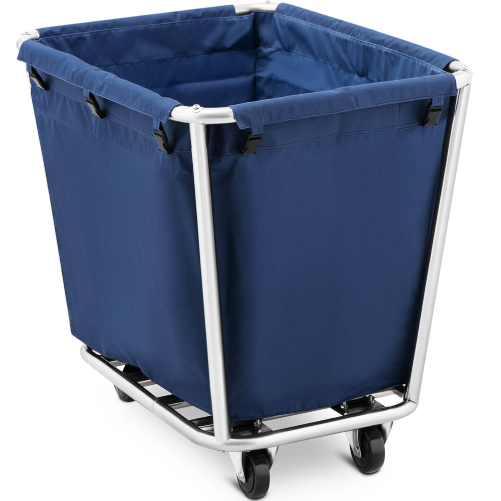 Chariot. Panier d'hôtel de service pour la lessive. Literie 300 l