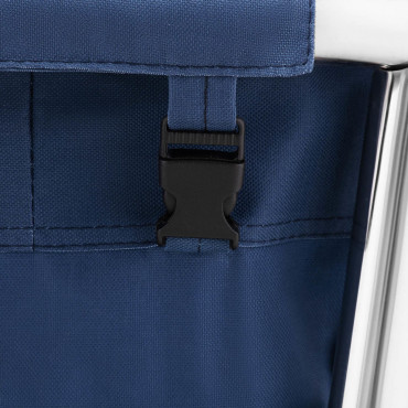 Trolley. Service hotel basket for laundry. Bedding 300 l