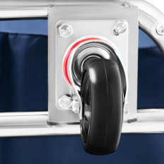 Bonde. Cesto de serviço de serviço para lavanderia. Cama 300 L