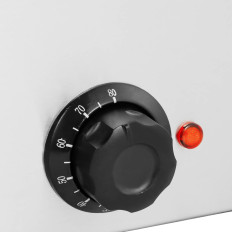 Bemar elektrische kachel met een kleermaker voor containers GN 1/1 600 W